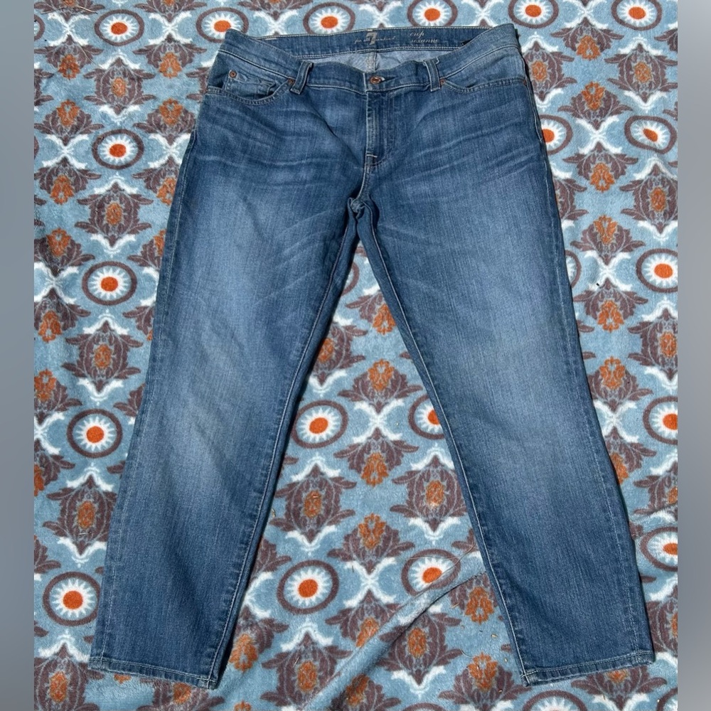 7 for All Mankind crop Roxanne jeans